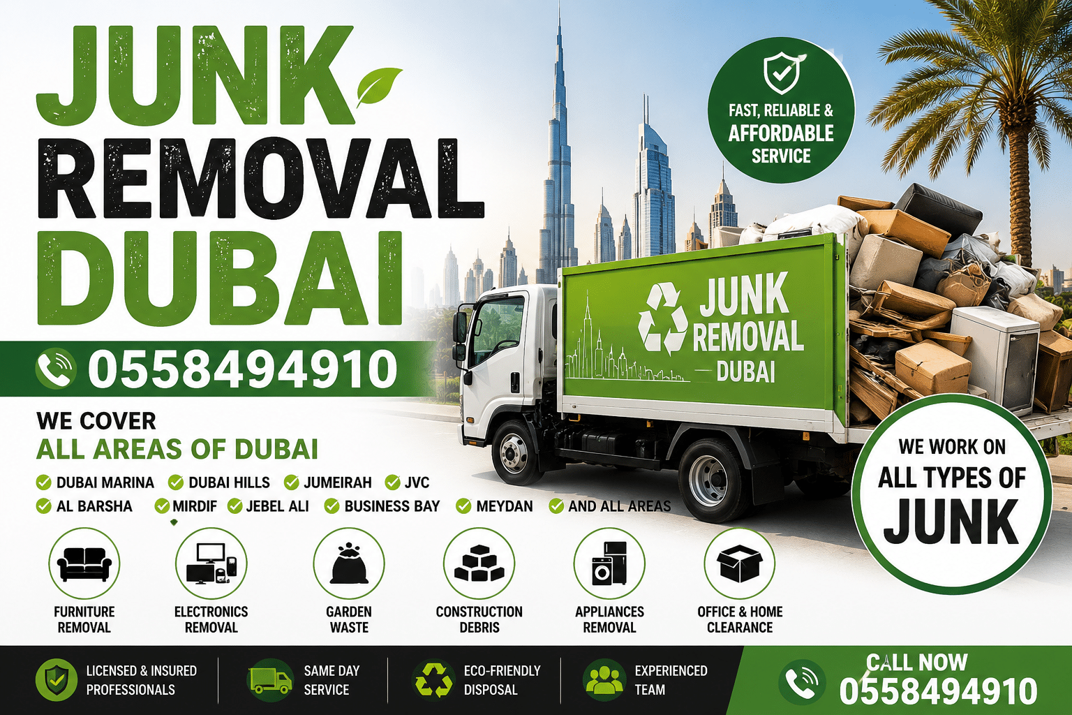Garbage Removal Service Arabian Ranches 2